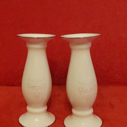 Lenox Opal Innocence candle Stick Holder .