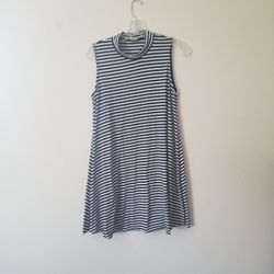 Stripe Sleeveless Dress