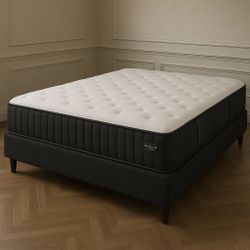 Stearns & Foster King Size Mattress 12” Thick – Premium Comfort Factory Fresh & Sealed in Plastic Same-Day Delivery Available!