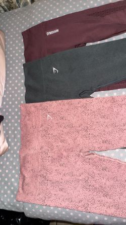 Gymshark sizes ..small and medium. .$19.99 Each