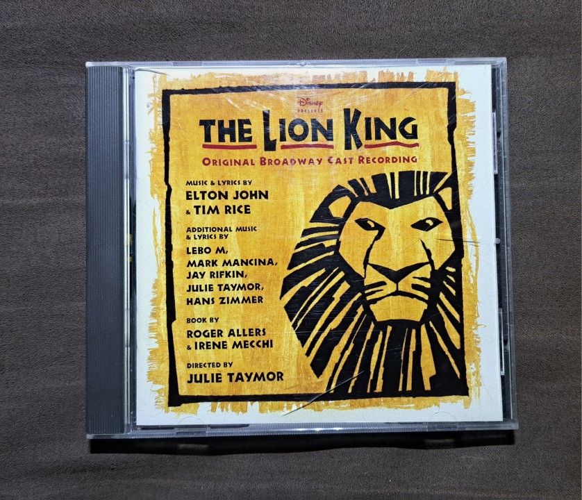 The Lion King Original Broadway Cast Cd