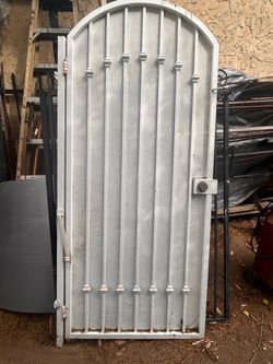 Used iron gate 6 feet high