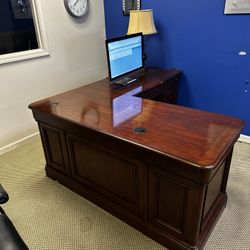Real All Wood Office Desk