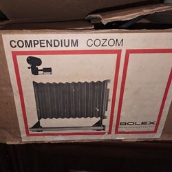 Vintage Bolex / Beaulieu Compendium COZOM Matte Box – Swiss Cinema Film Rig w/ Box