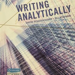Writing Analytically Textbook 