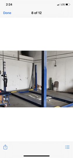 I Am Selling A 4 Post  Lift $2900  It’s Like New 9000 Pounds
