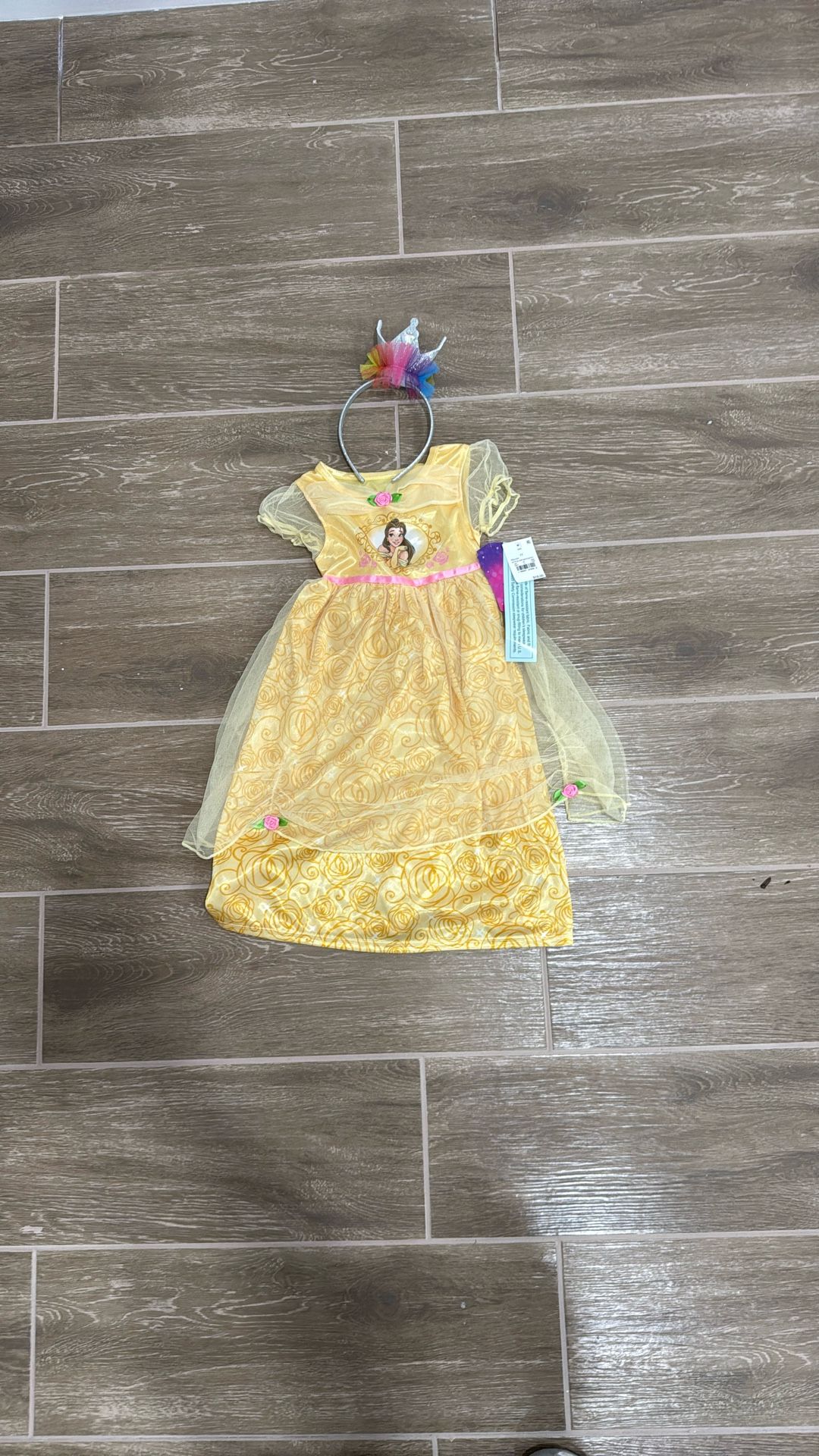 Brand New Belle Dress With crown