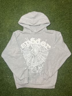 Grey Spyder Hoodie 