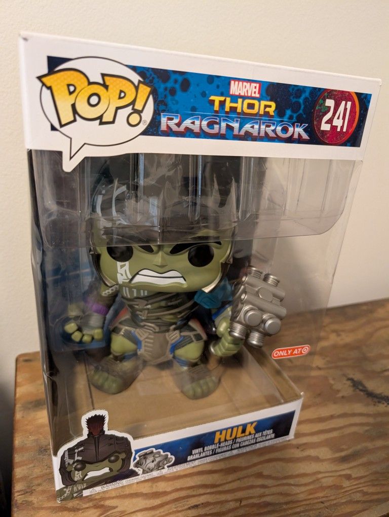 Hulk Marvel Funko Pop Thor Ragnarok