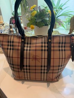 Authentic Burberry Tote /Crossbody Bag