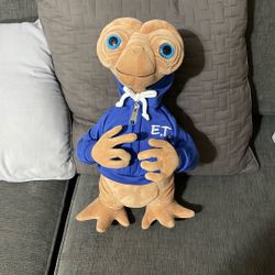 Et Plush Doll  With Blue Jacket  Jumbo