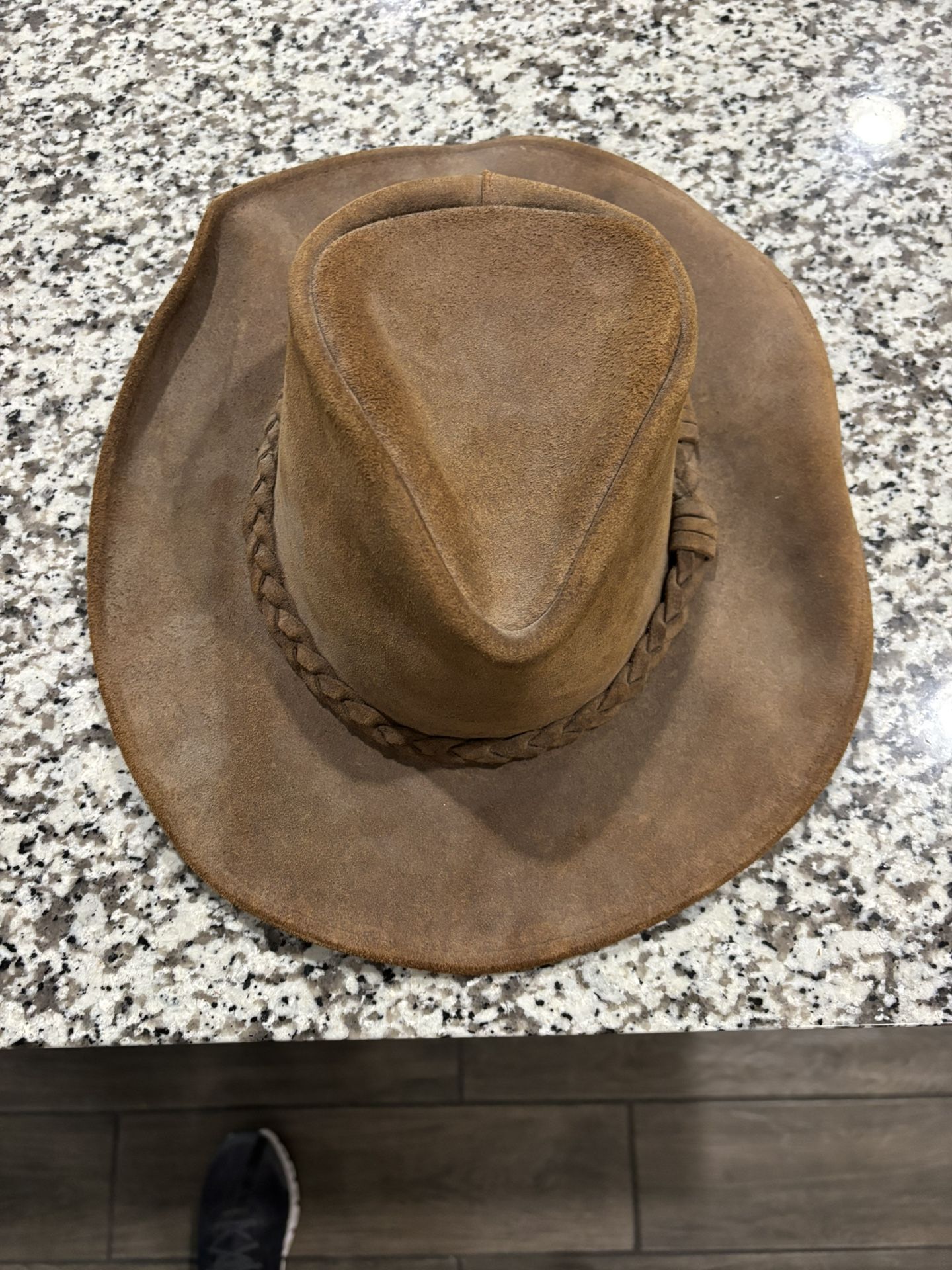 Out Back Leather Hat