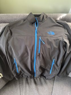 North Face - Black And Blue Shell Jacket XXL