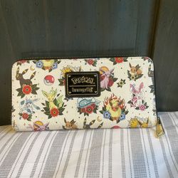 eevee evolution tattoo sleeve wallet loungefly 