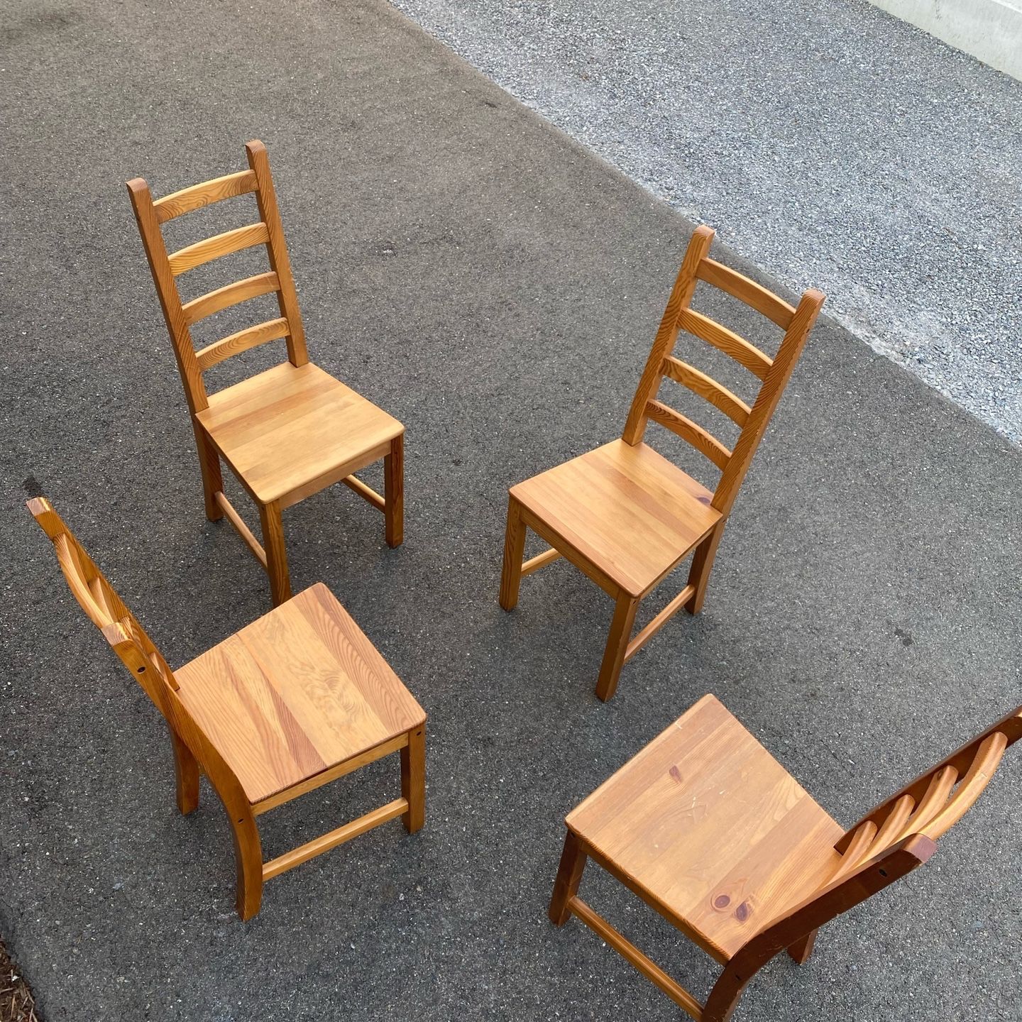 4 IKEA Kaustby Wood Chairs for Sale in Bothell, WA - OfferUp