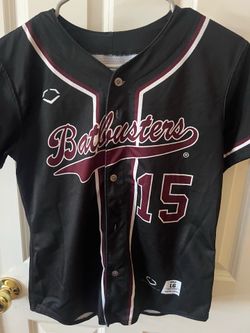 Girls Black Evoshield button up Jersey