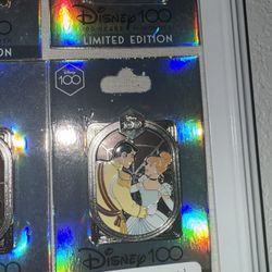 Disney DEC 100 Years of Wonder Cinderella & Prince Charming LE 400 pin