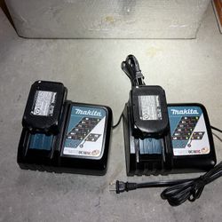 Brand New Makitta Chargers 