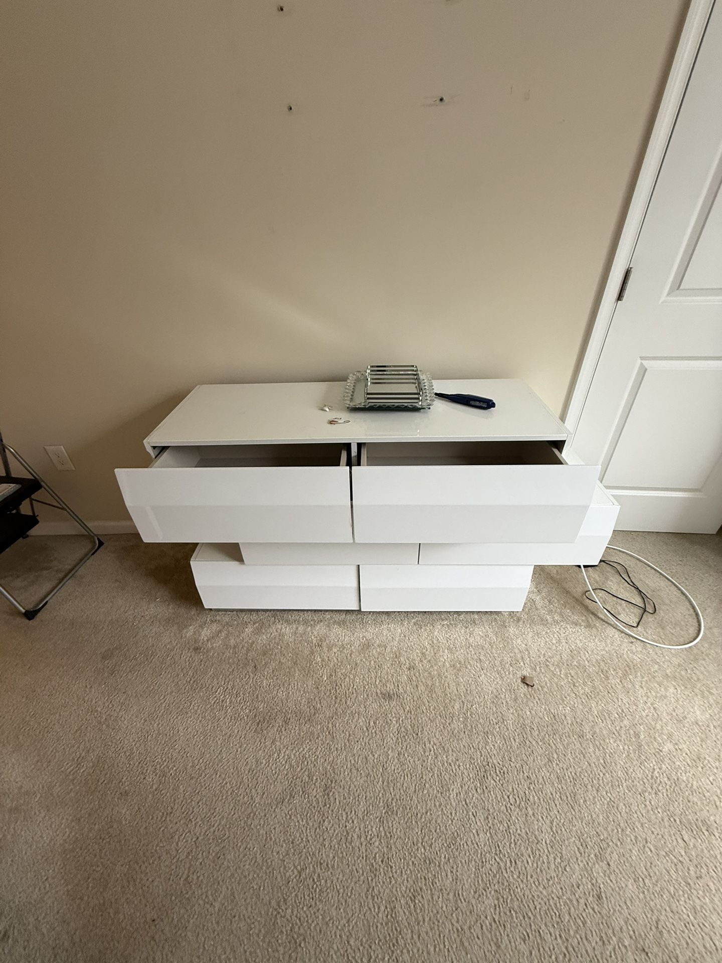 Dresser and nightstands