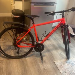 Cannondale Large Red Mountain Bike