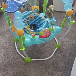 Bright Starts Disney Baby Finding Nemo Sea of Activities Baby Activity Center Jumper 