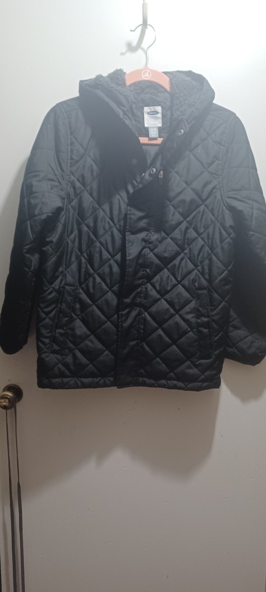 Kids Old Navy Jacket With Sherpa Hood