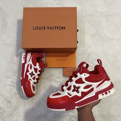 Red LV skates