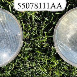 OEM 2007-2018 Jeep Wrangler Car Headlights Headlamps Halogen Lamps LH RH Bulbs Pair Set