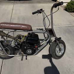 Mini Bike Gas Predator 212 With Kit. Old School Frame