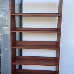 Solid Teak Shelving Unit