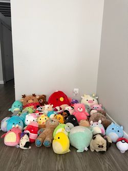 Large Squishmallows Plush Collection Lot