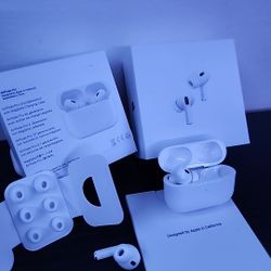 Apple AirPods Pro 2nd Generation with Charging Case in White