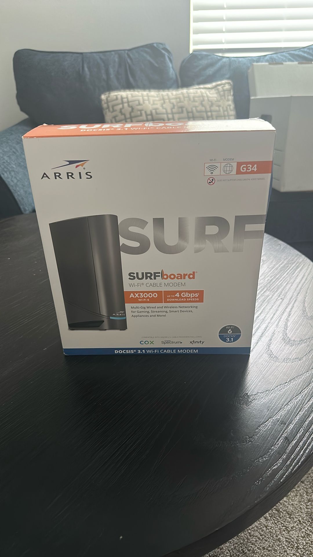 Arris Surfboard Docsis 3.1 WiFi Cable Modem