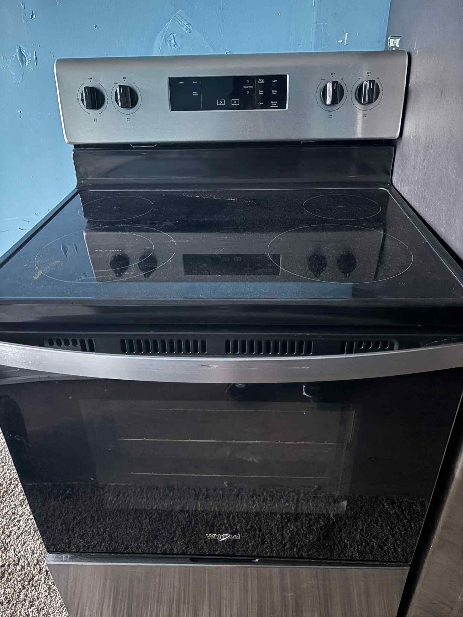 Stainless Steel 30” Electric Stove