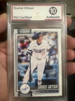Shohei Ohtani 10 graded slab
