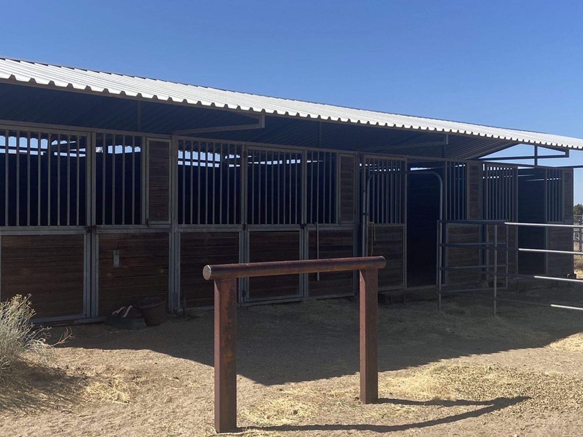 Four Stall Shed Row Barn