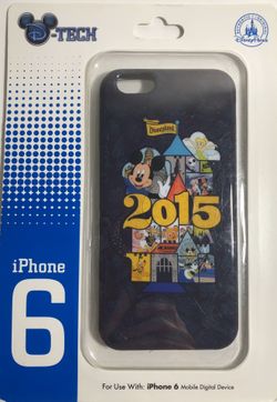 Disney Parks iPhone 6 Case Limited Release Authentic Orig Black 2015