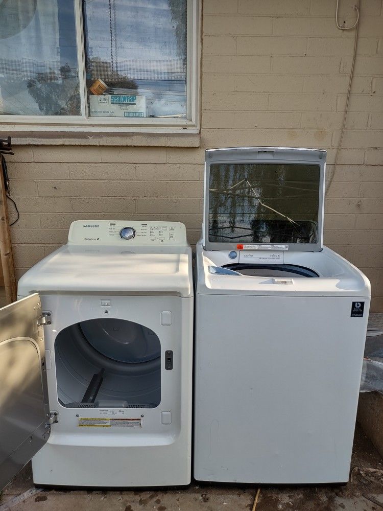 Samsung Top Loader Electric Washer And Dryer