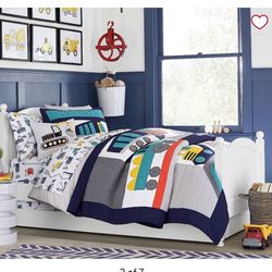 Pottery Barn  Kids Jax Quilt and Sham