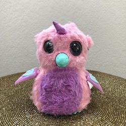 Hatchimals Glittering Garden Owlicorn Pink/Purple Hatched Toys R Us Exclusive