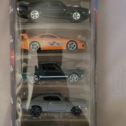 Hot Wheels Fast And Furious 5 Pack