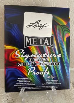 2024 Leaf Metal Signature Series Multi-Sport Proof #1/1 Sealed Pack 🔥