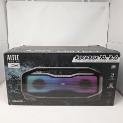 Altec Lansing Rockbox XL 2.0 Bluetooth Wireless Speakers - Black C3