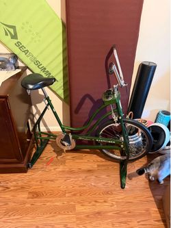 Vintage stationery bike