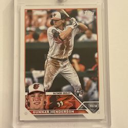Gunnar Henderson Rookie Card 