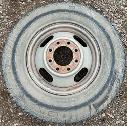 2010 Duramax 3500 Dually Spare Tire and Wheel