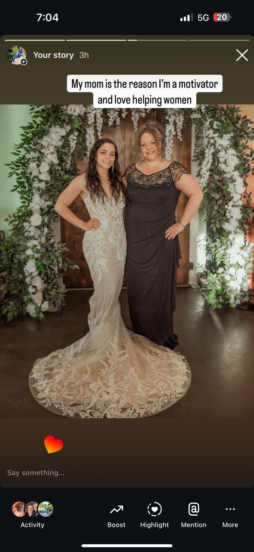 Size 3-4 Wedding Dress