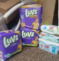 Luvs diapers size 2-6 $20 each set