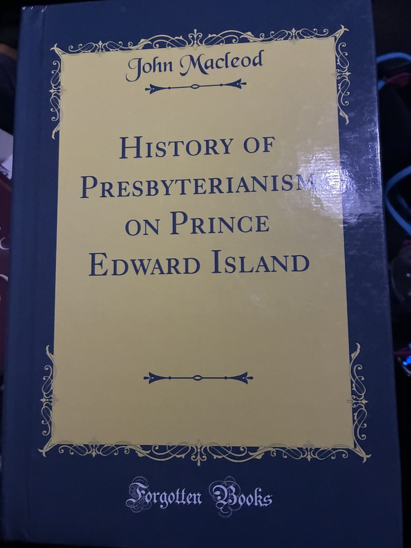 History Of Presbyterianism On Prince Edward Island 