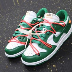 Nike Dunk Low Off White Pine Green 30